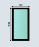 Rooflight 750mm x 1500mm