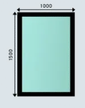 Rooflight 1500mm x 1000mm