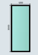 Rooflight 1200mm x 3000mm